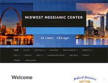 Tablet Screenshot of midwestmessianic.com